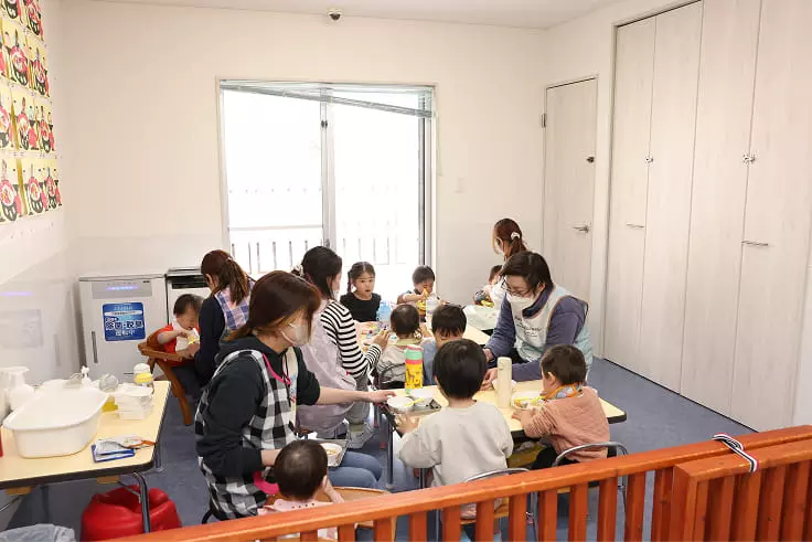 動物園での楽しい様子