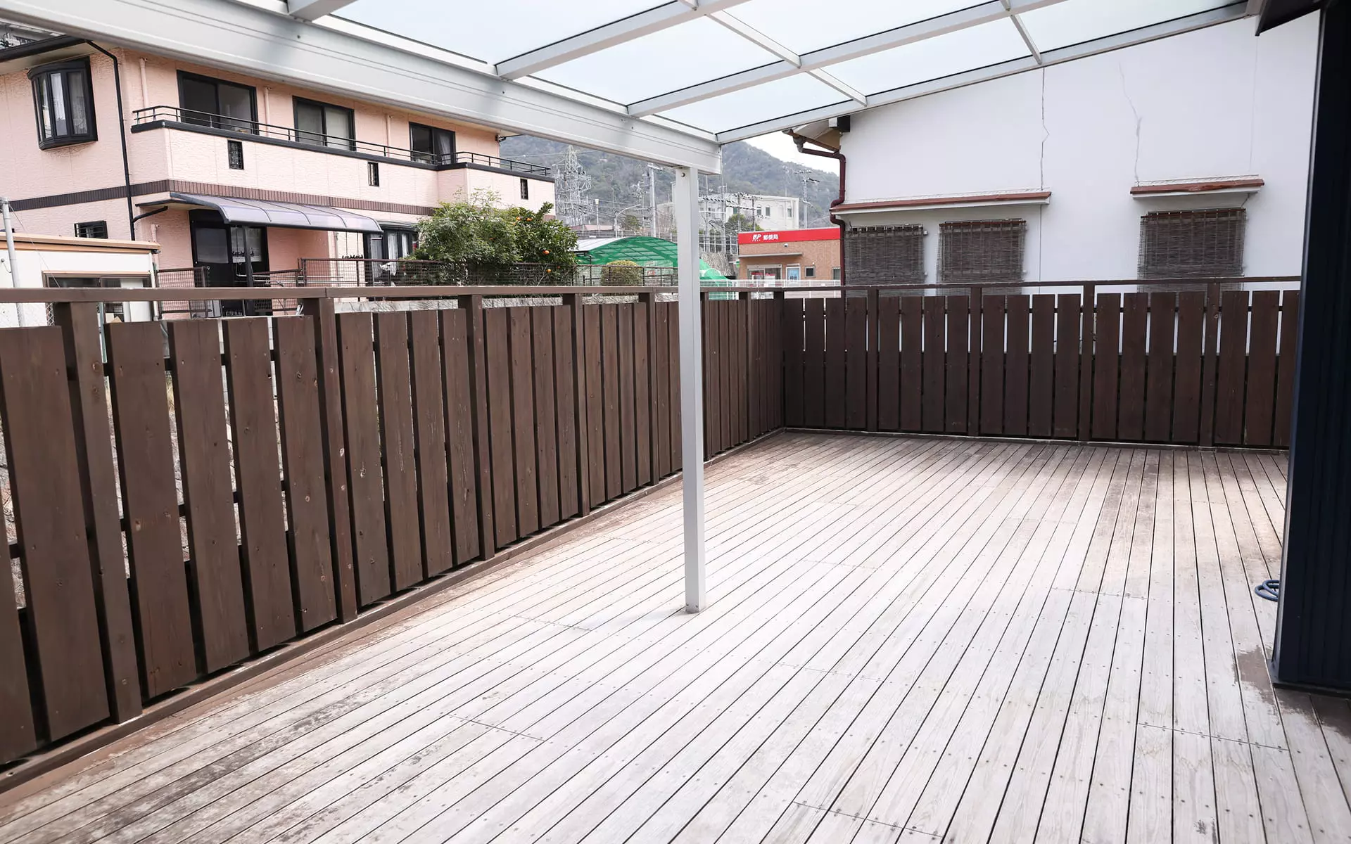 ウッドデッキの写真