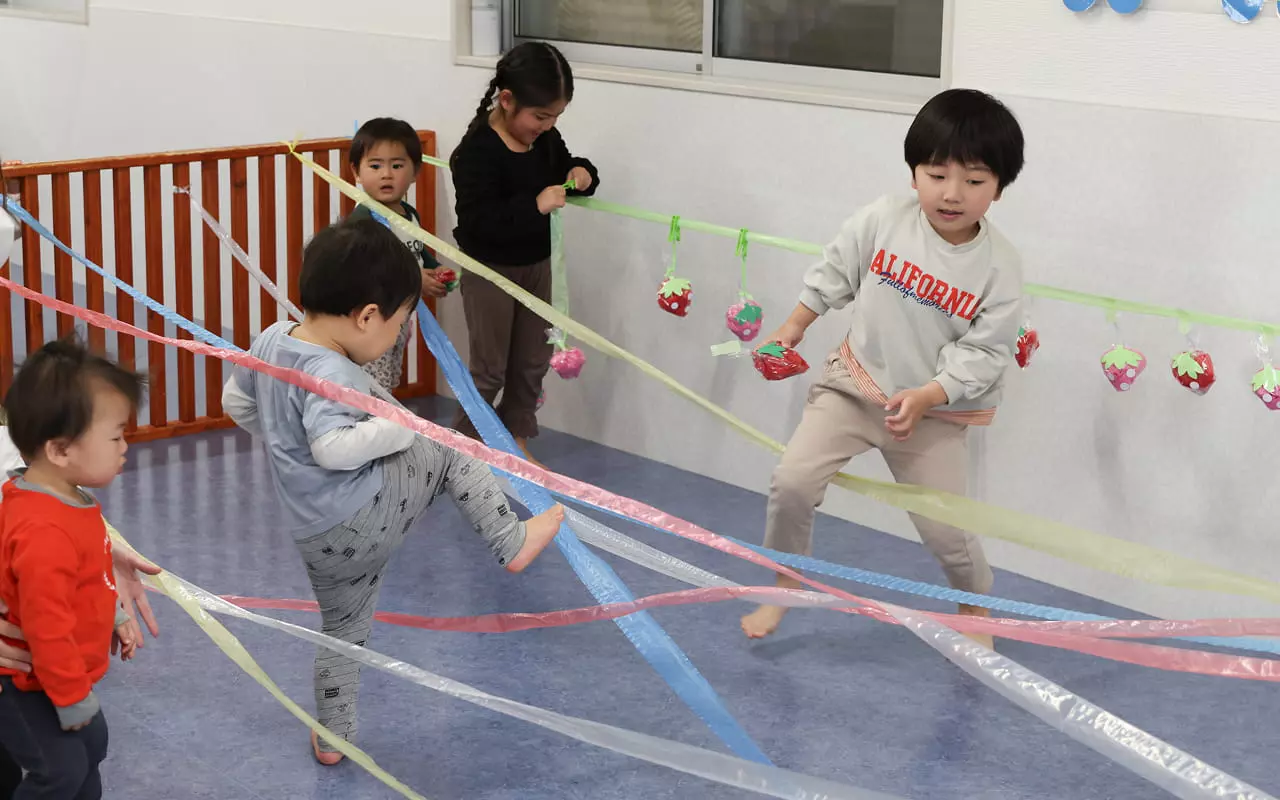 感覚統合遊びの様子