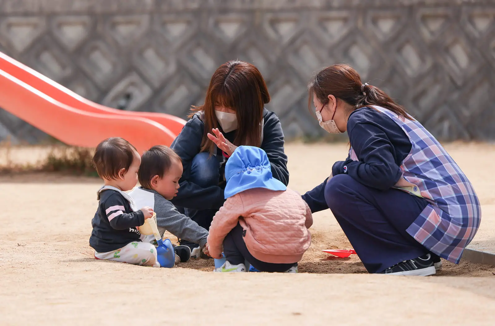 キティ保育園での保育の様子